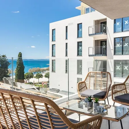 Elysian Zen Luxury - Two Bedroom With Terrace And Sea View * Split